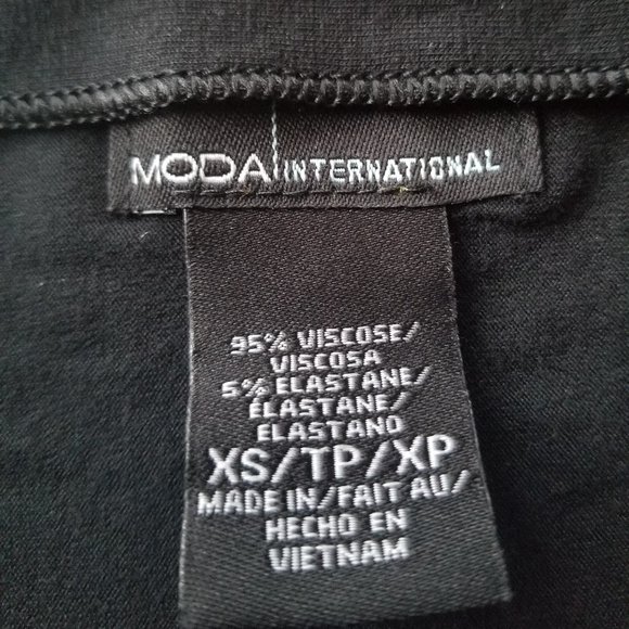 Moda International Victoria's Secret Black Beach Coverup Wrap/Dress - Picture 2 of 6